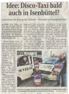 Presse Disco Taxi